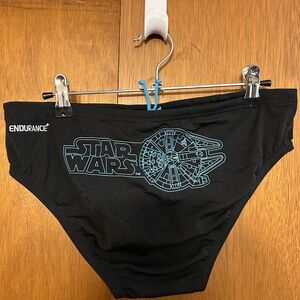 Speedo Endurance Special Edition Star Wars Black Swim Briefs